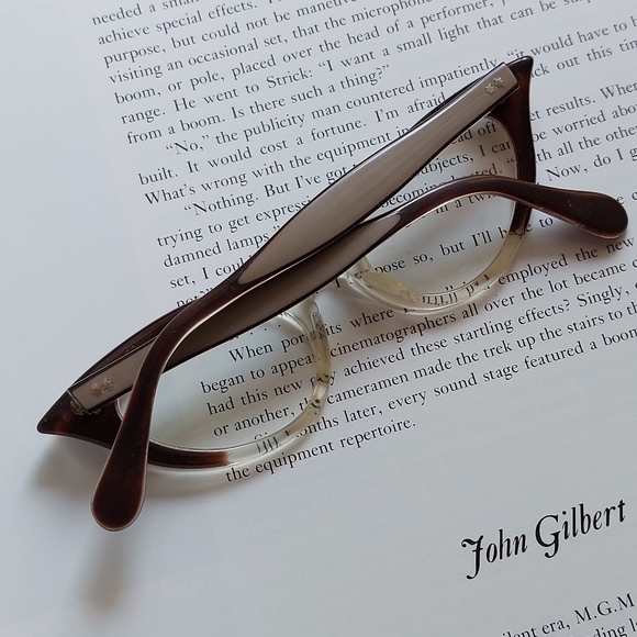 Vintage Cat Eye Glasses Frames by American Optical 1950s Authentic 🇺🇸 - Picture 5 of 13